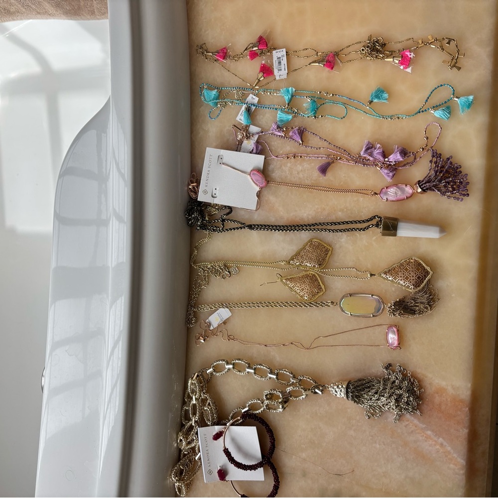 Kendra Scott necklaces and earrings 12 pieces
